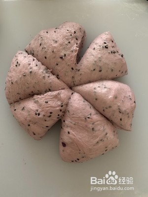 芝麻紫薯软欧包的做法