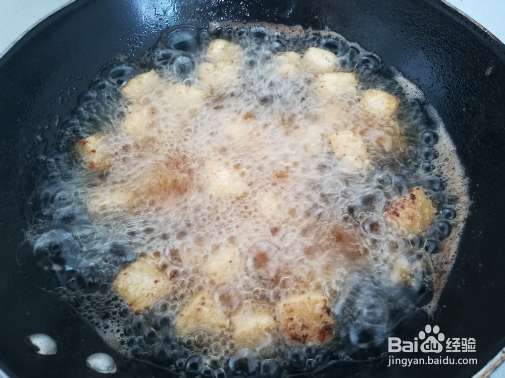 美味的酱炒豆腐