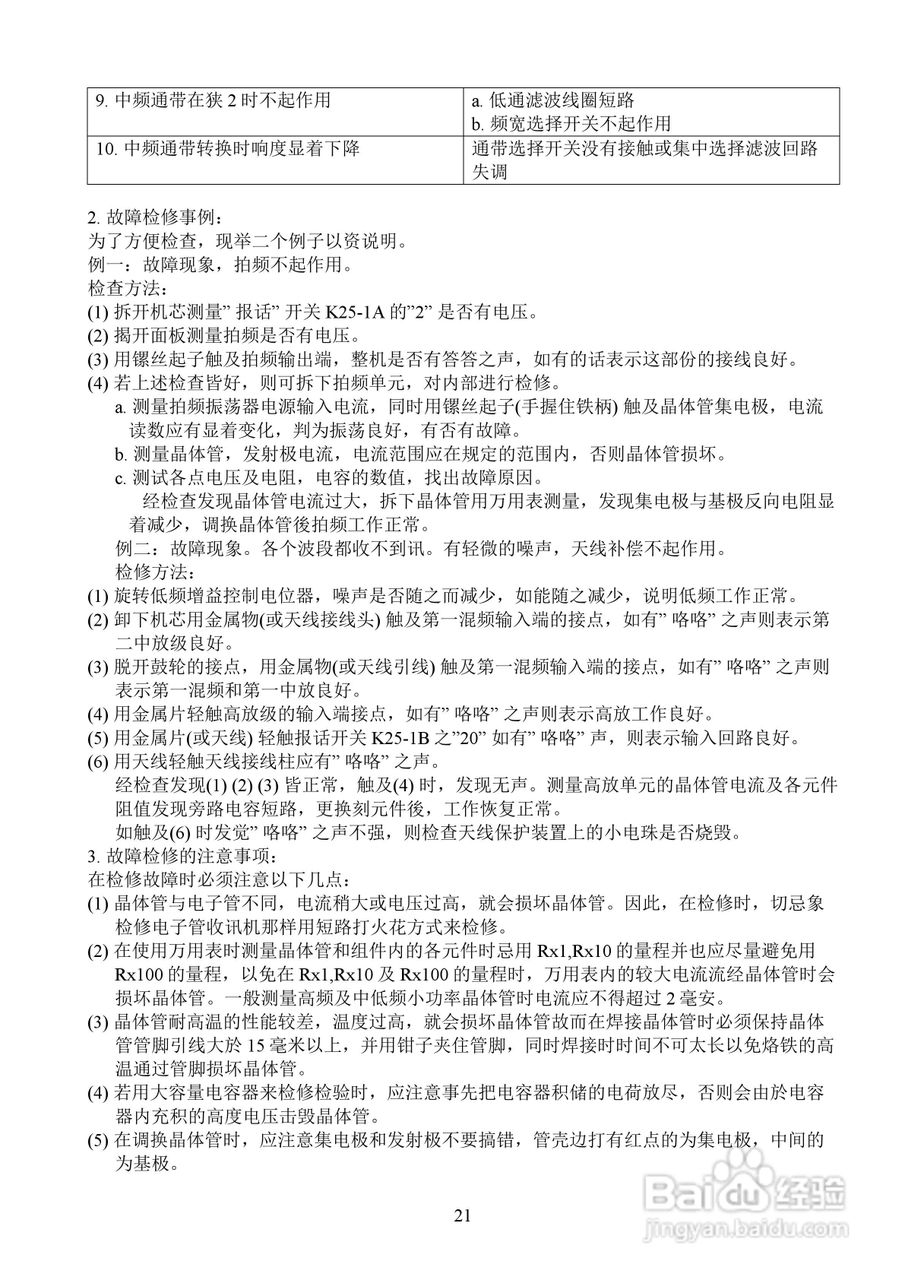 239-1二级通讯接收机使用说明书:[3]