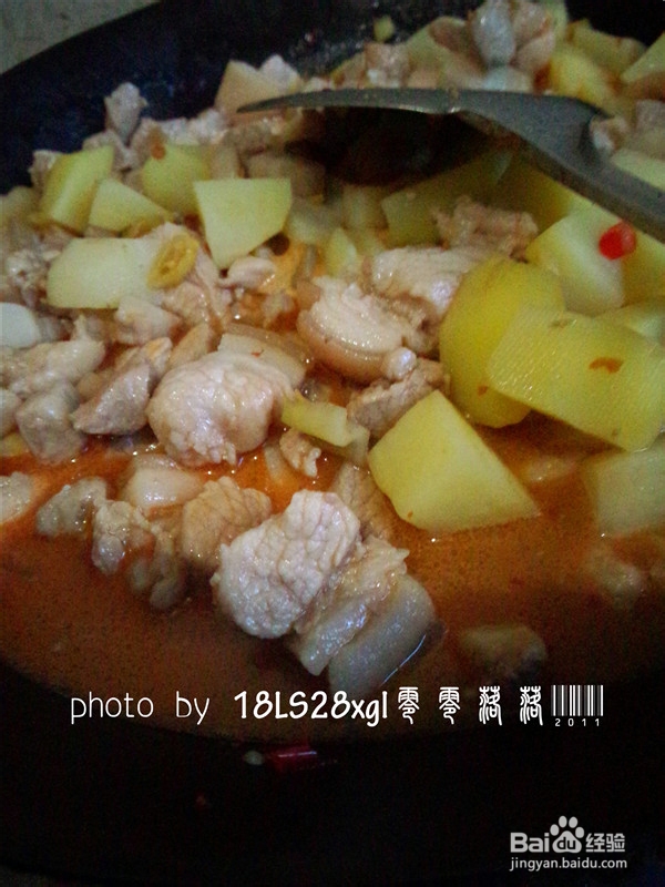 泡椒版：土豆烧肉