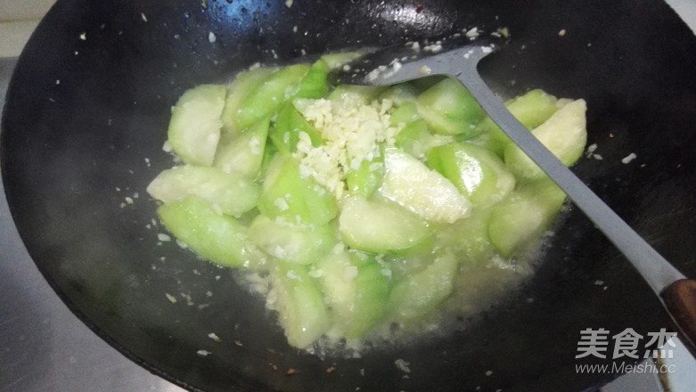 蒜香丝瓜的做法