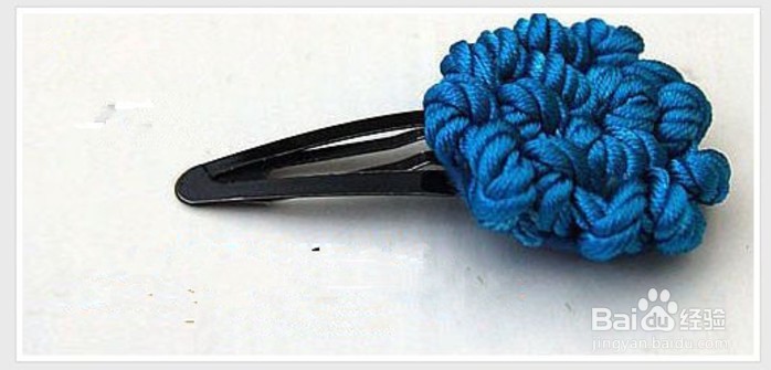 多图展示手工刘海夹怎么做