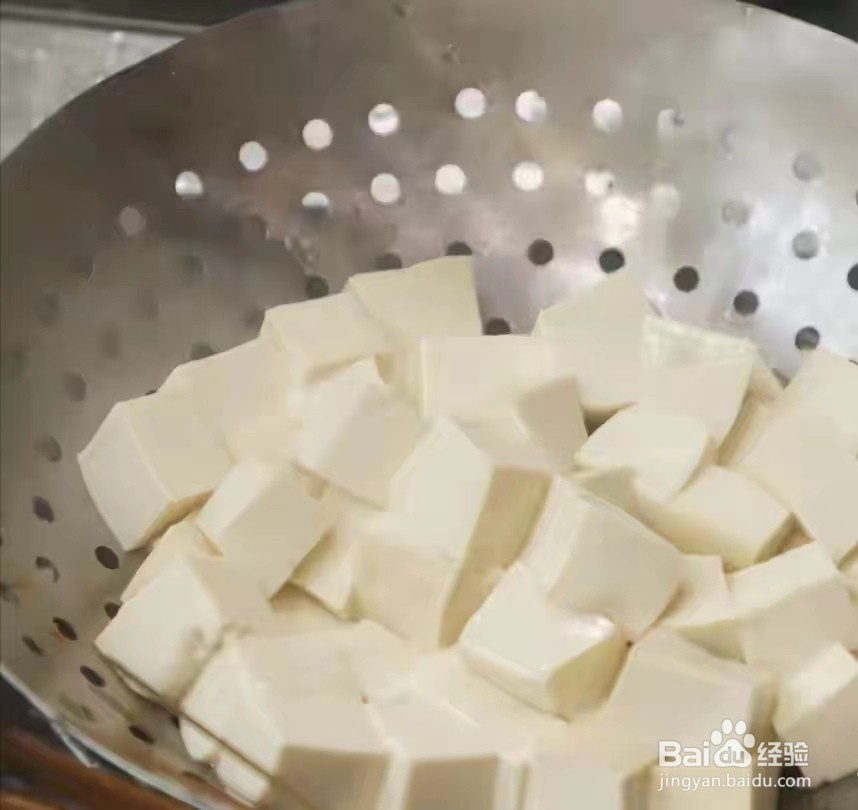 麻婆豆腐的做法