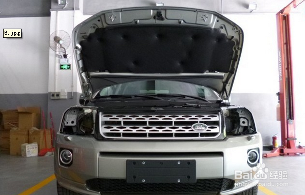 锋程车改东莞虎门HID灯改装路虎神行者2灯光升级