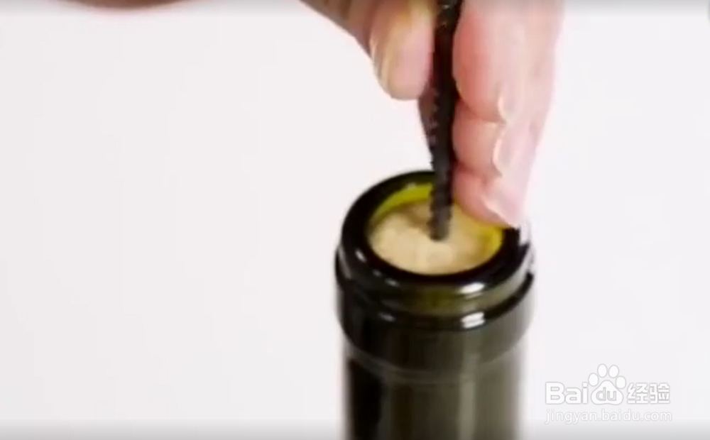没有工具怎么开红酒
