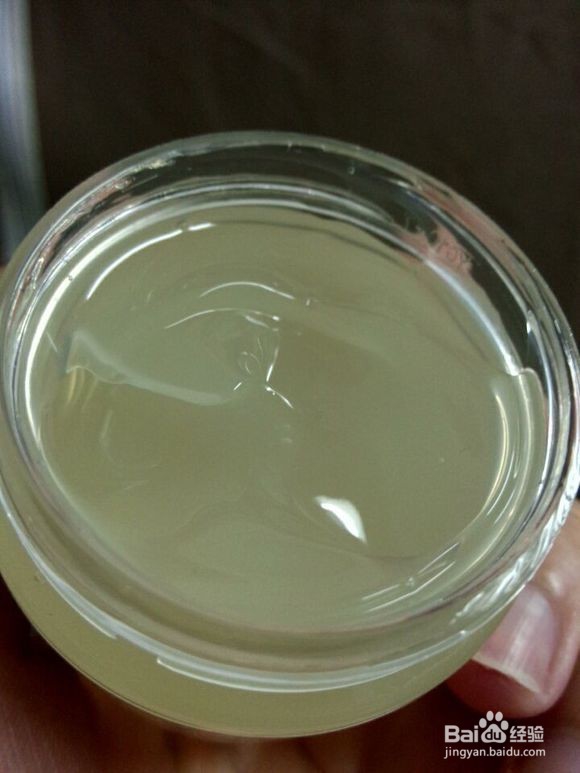 真假芦荟胶的分辨