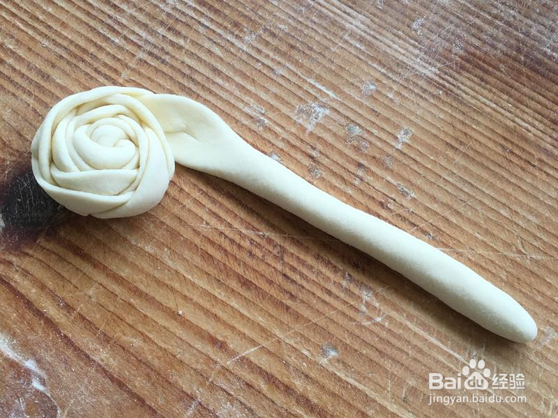 玫瑰花卷的做法