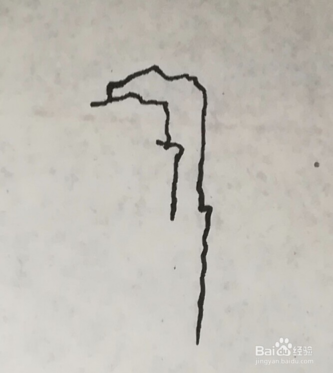 两岸青山碧水孤帆风景简笔画怎么画