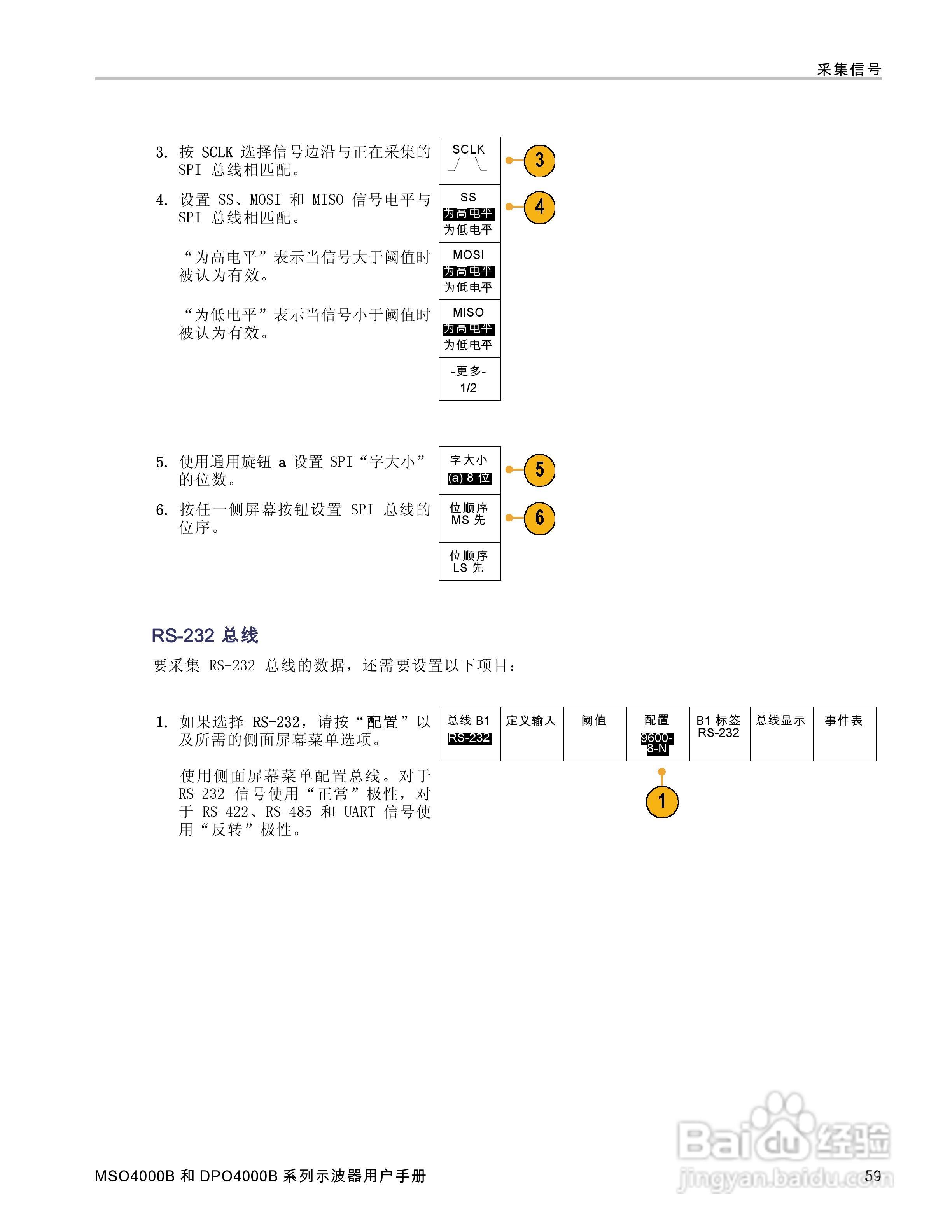 泰克DPO4034B数字荧光示波器用户手册:[8]