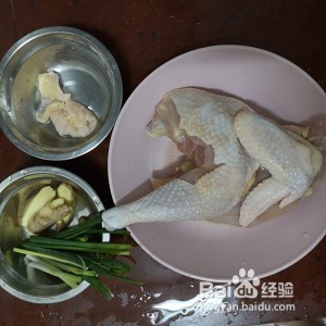 盐焗手撕鸡电饭煲版