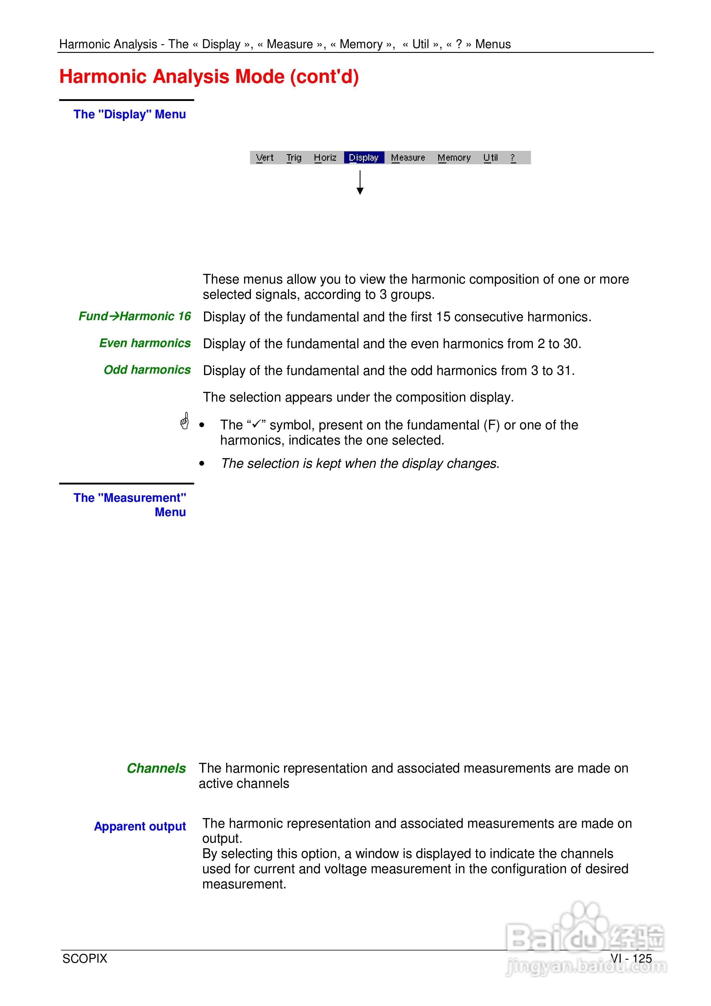 OX7204便携式数字存储示波器用户手册:[13]