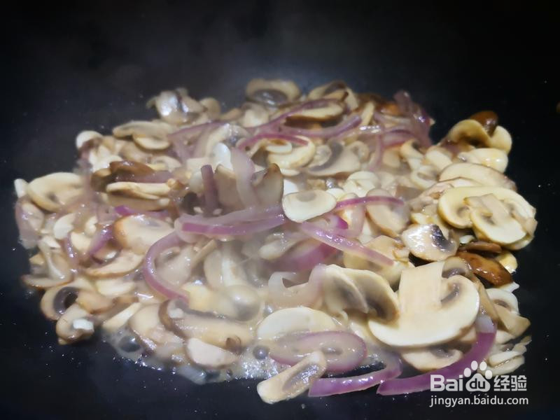 芝士蘑菇酱焗扇贝…的做法