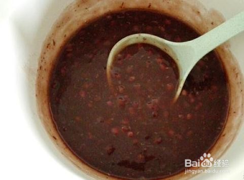 粘稠红豆粥的做法