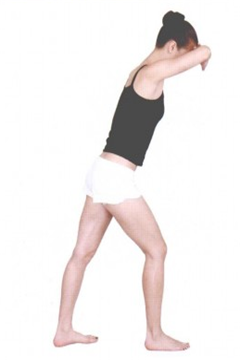 上跑步机前和下跑步机后的拉伸动作