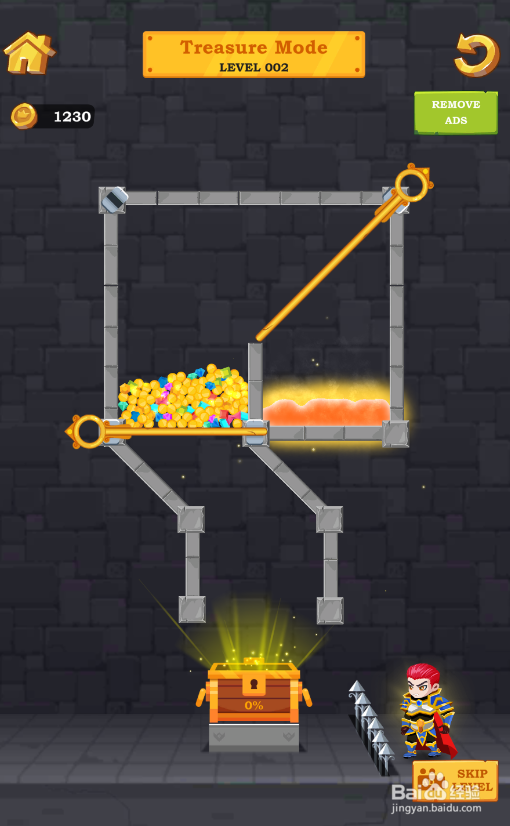 Teen Hero里Treasure Mode的LEVEL 2怎样通过
