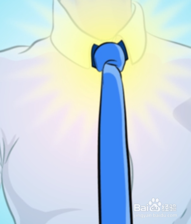 怎么如何打窄领带（四手结）？？