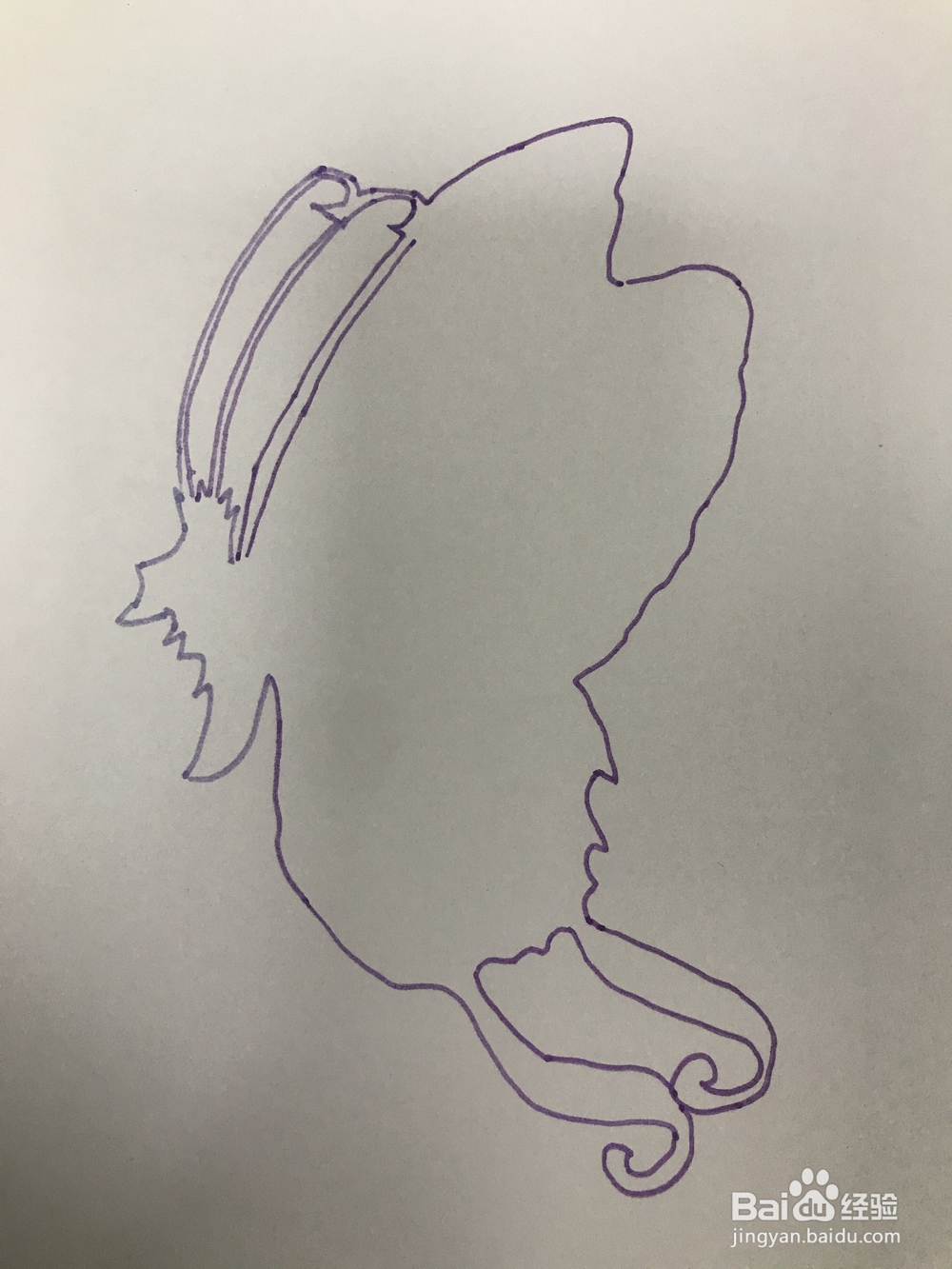 画一个简易蝴蝶图案