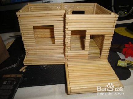 筷子DIY小木屋