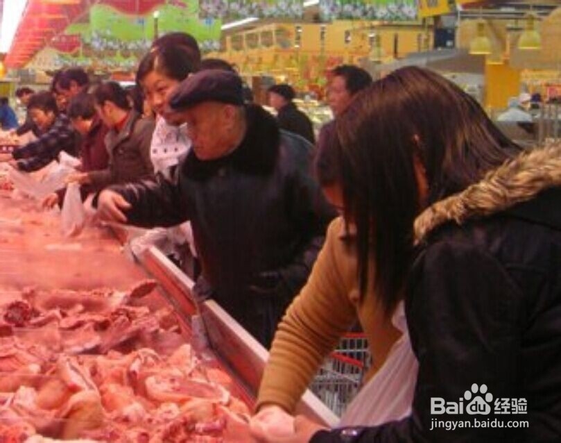 年底赶集买肉要当心