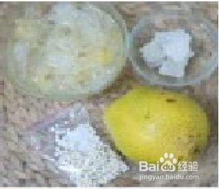 川贝雪梨冰糖银耳汤的制作方法