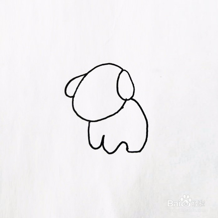 简笔画课堂：萌萌哒小狗