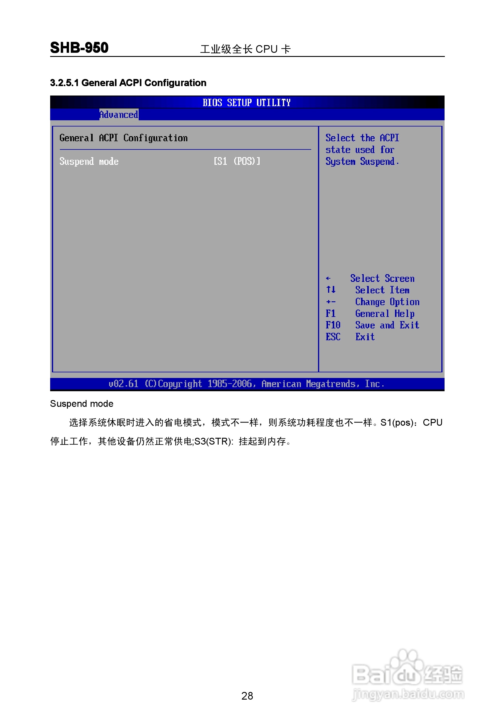 华北工控 SHB-950 工业级全长 CPU 卡 说明书 V1.0:[4]