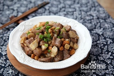 清淡广式宫爆牛肉丁