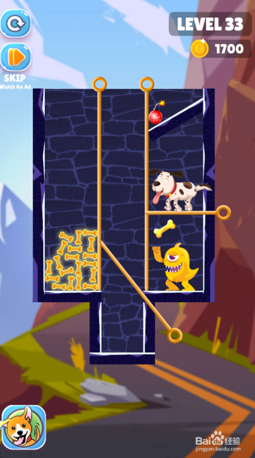 Pin Rescue Dog Edition的Level 33怎样过关