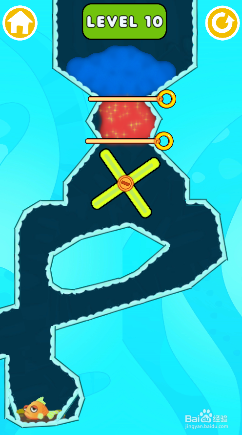 Fish Rescue Pull The Pin的Level 10如何通关