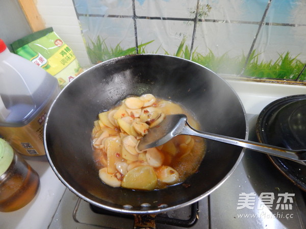 香辣杏鲍菇炒土豆片