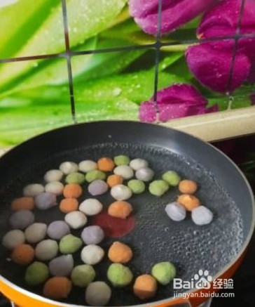 橙汁彩疏丸子怎么做