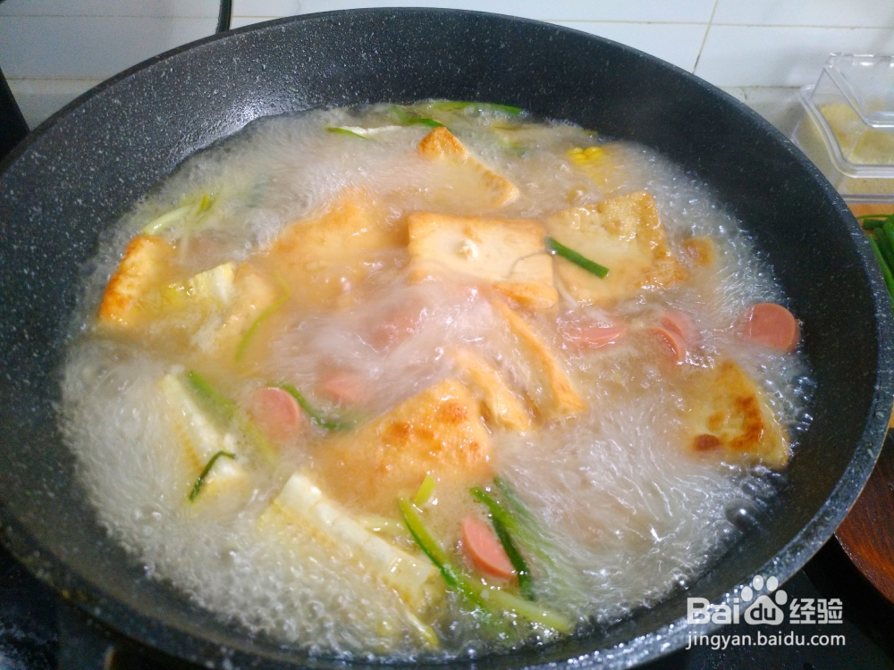 教你怎么做豆腐白菜煲