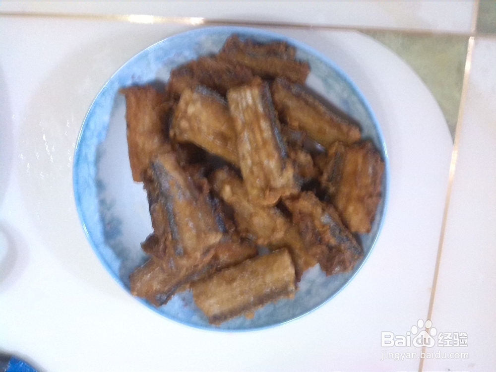 干炸带鱼的做法