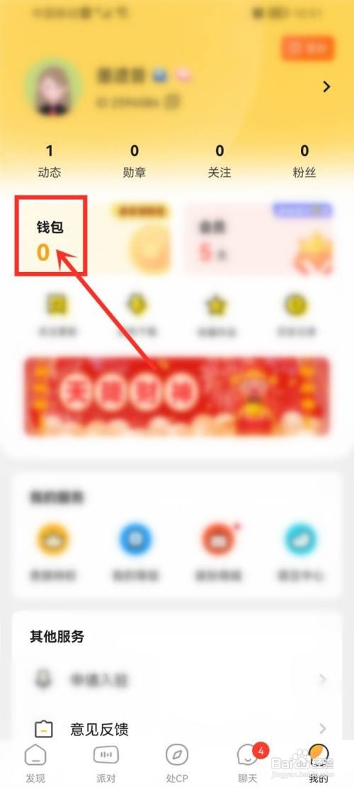 耳萌app账单在哪里查看