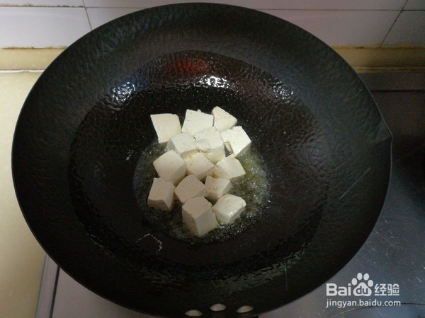 木耳口蘑熘豆腐的制作方法