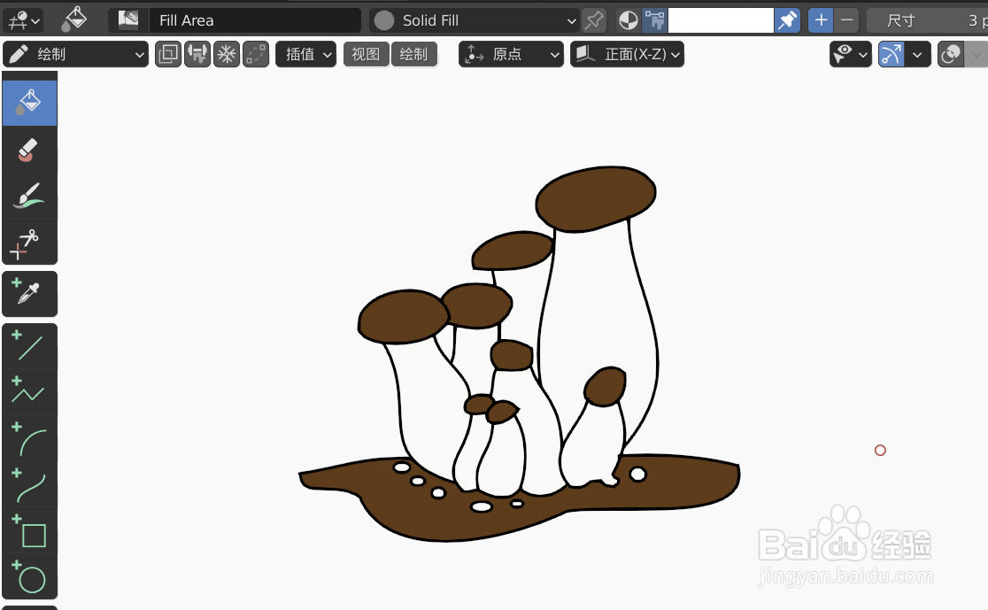 如何使用blender2.9快速设计杏鲍菇简图模型