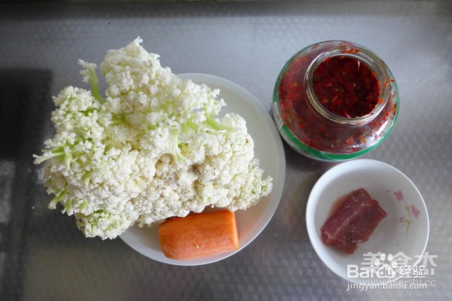 剁椒花椰菜的做法