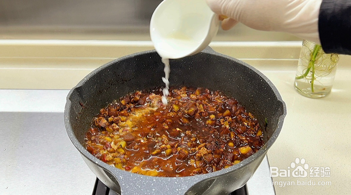 茄子打卤面的做法