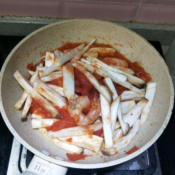 减脂番茄鸡腿菇