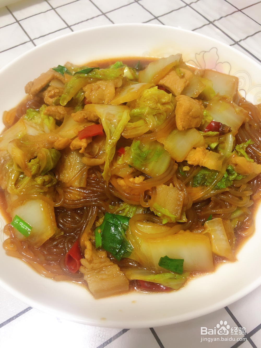 孩子爱吃的猪肉白菜