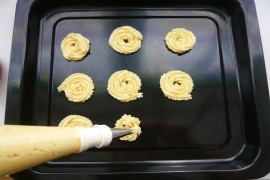 “花好月圆”喜饼-黄油曲奇的做法