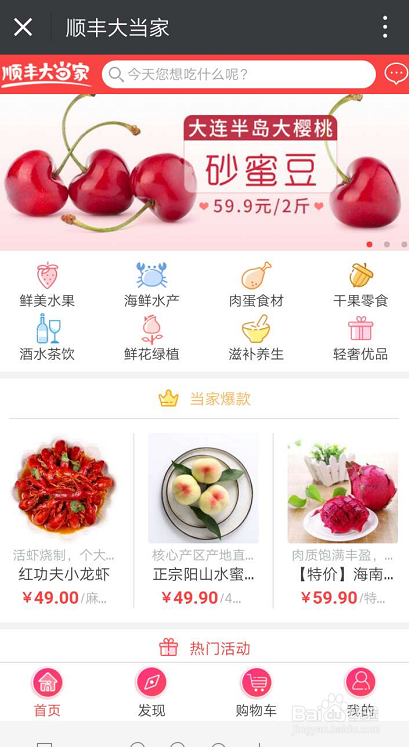 顺丰大当家-购物指南