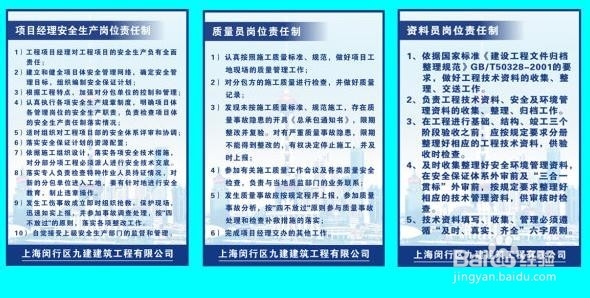 项目部技术安全生产责任制