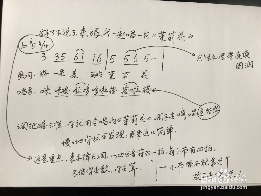 笛子简谱怎么看