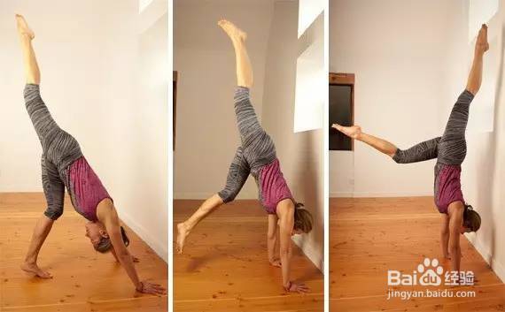 手倒立必经的历程 没有风雨怎见彩虹