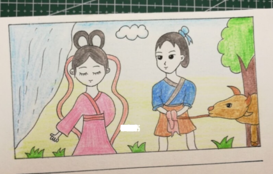 牛郎织女八个连环画分别是什么