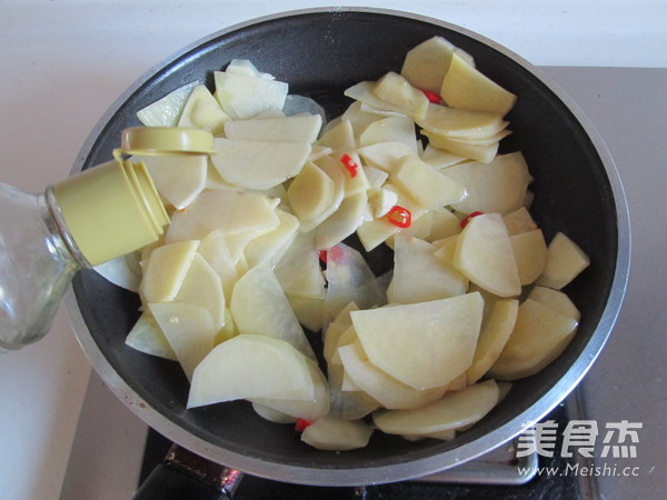 青椒炒土豆片