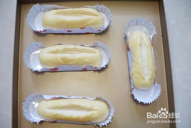 家庭自制热狗面包