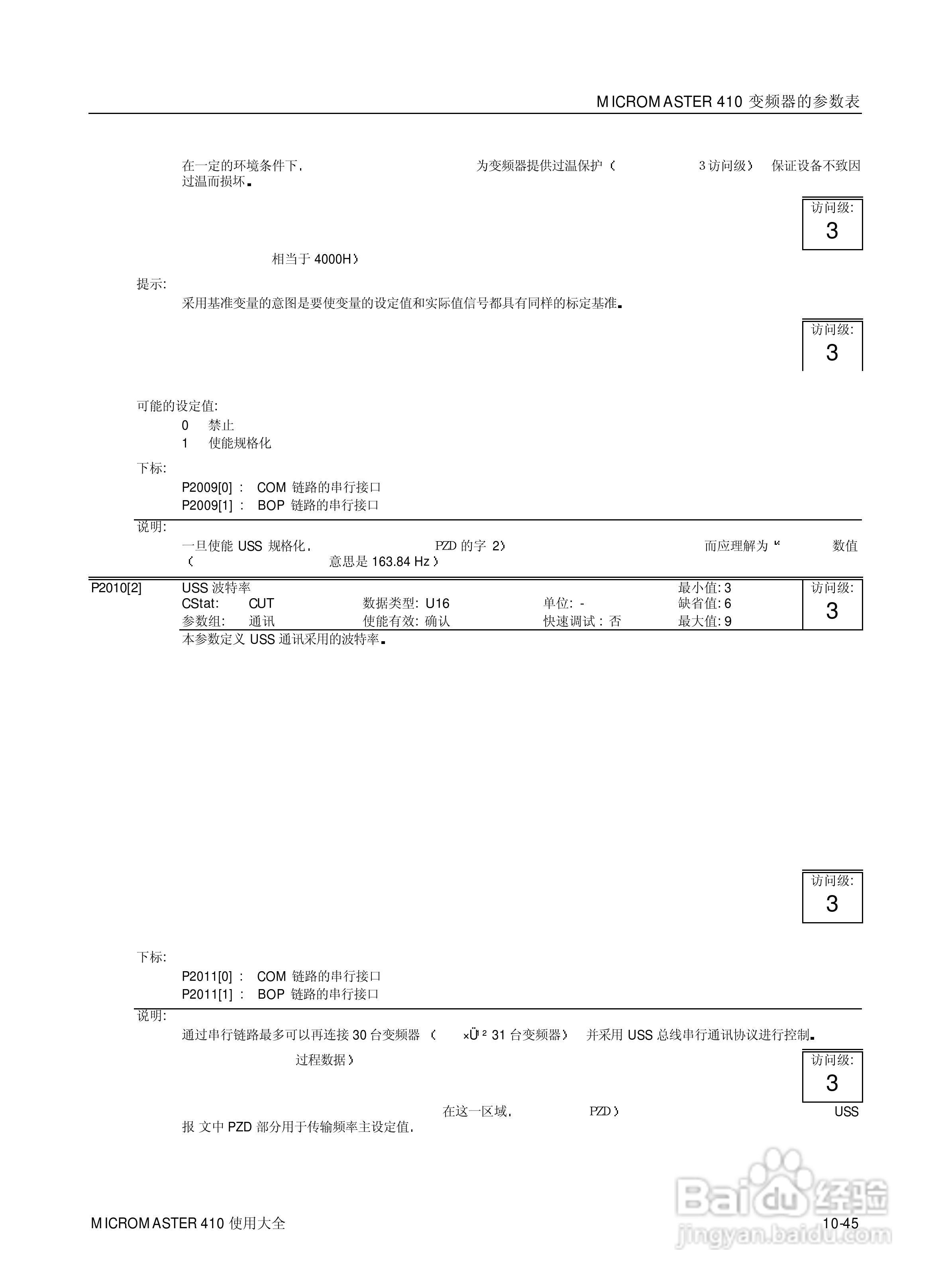 西门子MM410通用型变频器说明书:[13]