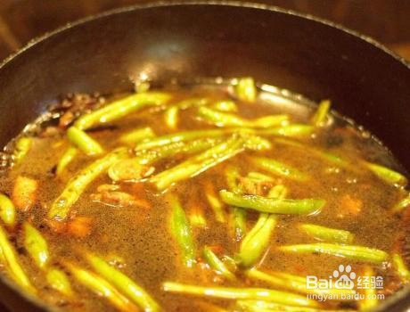 家庭自制豆角焖面